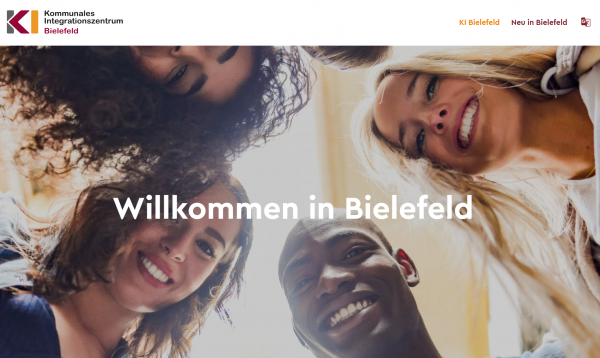 Neu in Bielefeld Willkommen Screenshot
